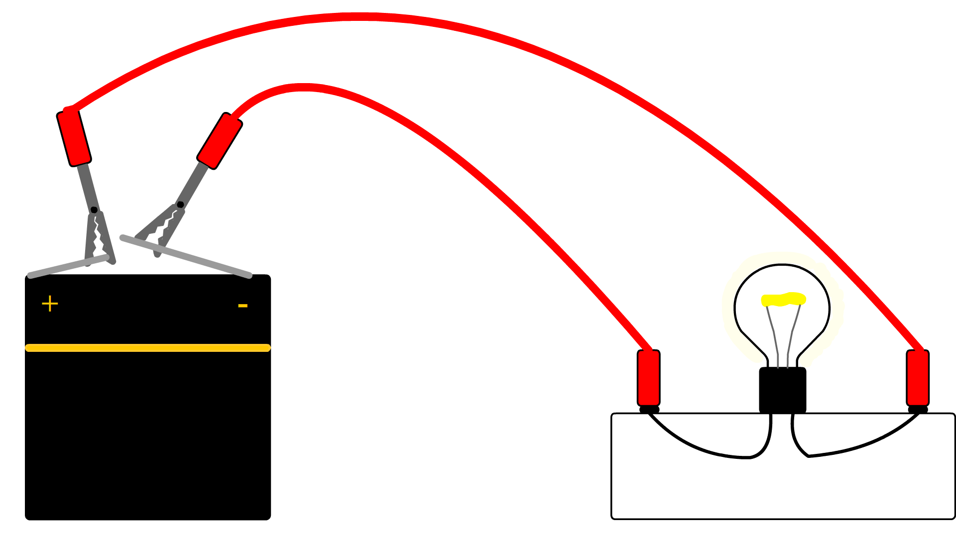 Lampe Pouvoir circuit Sonde Testeur Courant Continu circuit